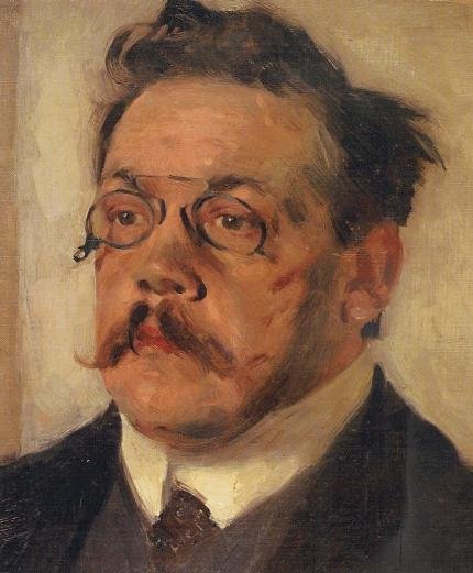 Ludwig Thoma, Bild von Karl Klimsch (1909)