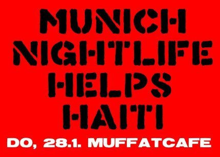 munich nightlife helps haiti logo