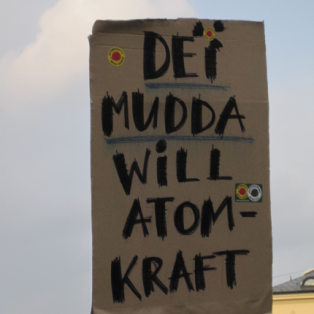 “Dei Mudda will Atomkraft”
