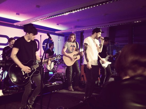 Casper Studiokonzert bei EgoFM