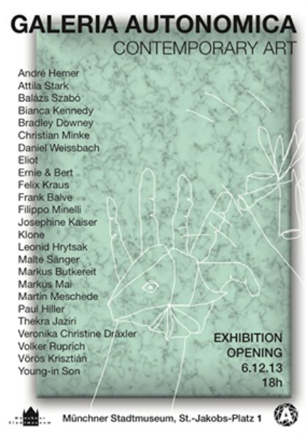 galeria autonomica contemporary art exhibition opening