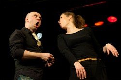 Helmut Schuster & Barbra Willensdorfer vom Improvista Social Club (Foto: Robert Molnar)