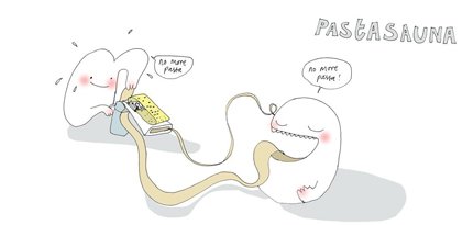No more pasta
