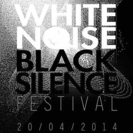 white noise black silence white noise black silence