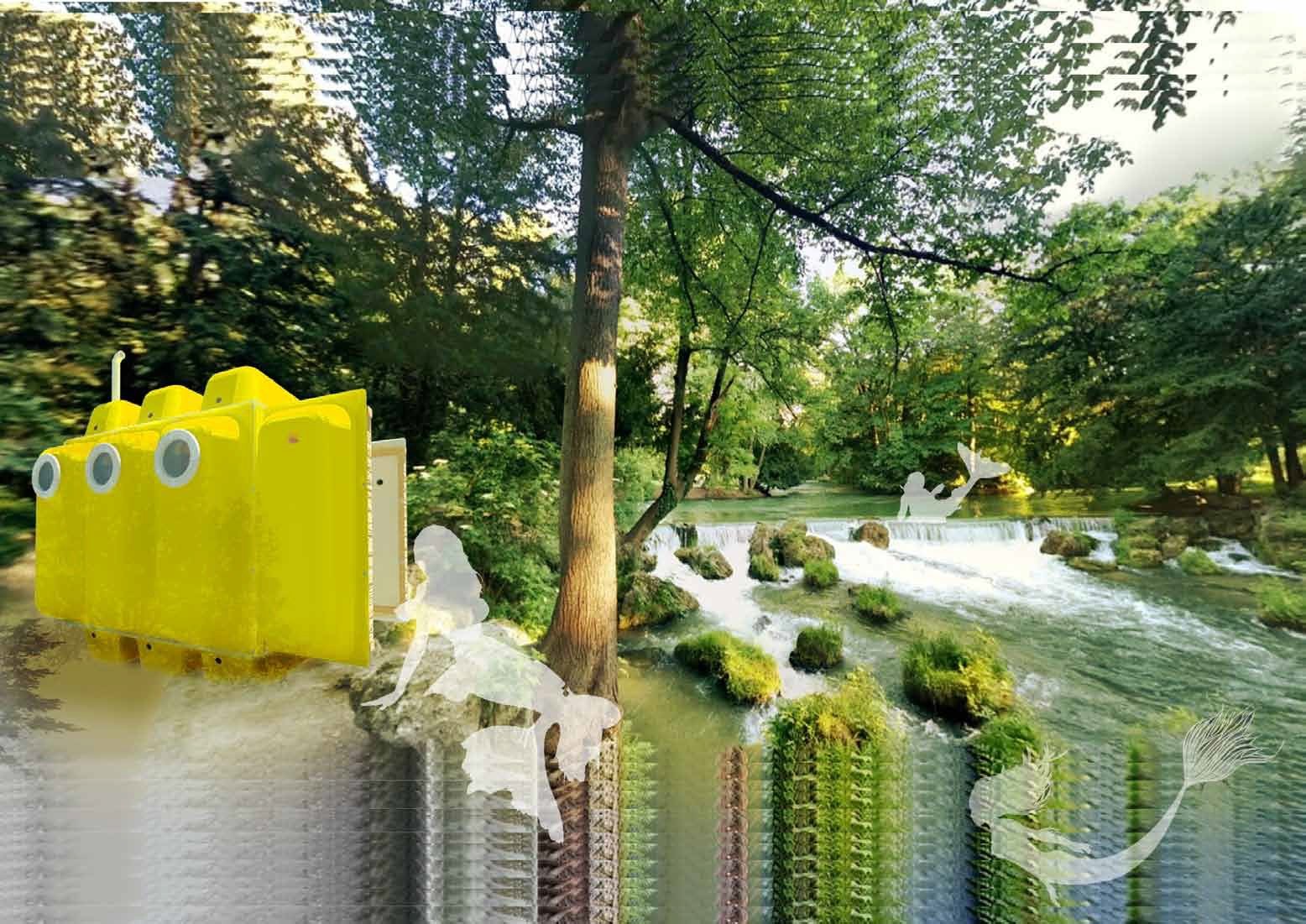 Exploded Iso of Submarine