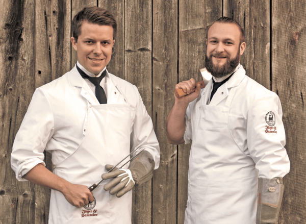 Mucbook: Food-StartUp Jäger und Sammler aus München, die beiden Gründer Lars und Florian