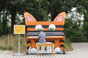 Play me I'm yours Isarlust Street Pianos München Kunst öffentlicher Raum