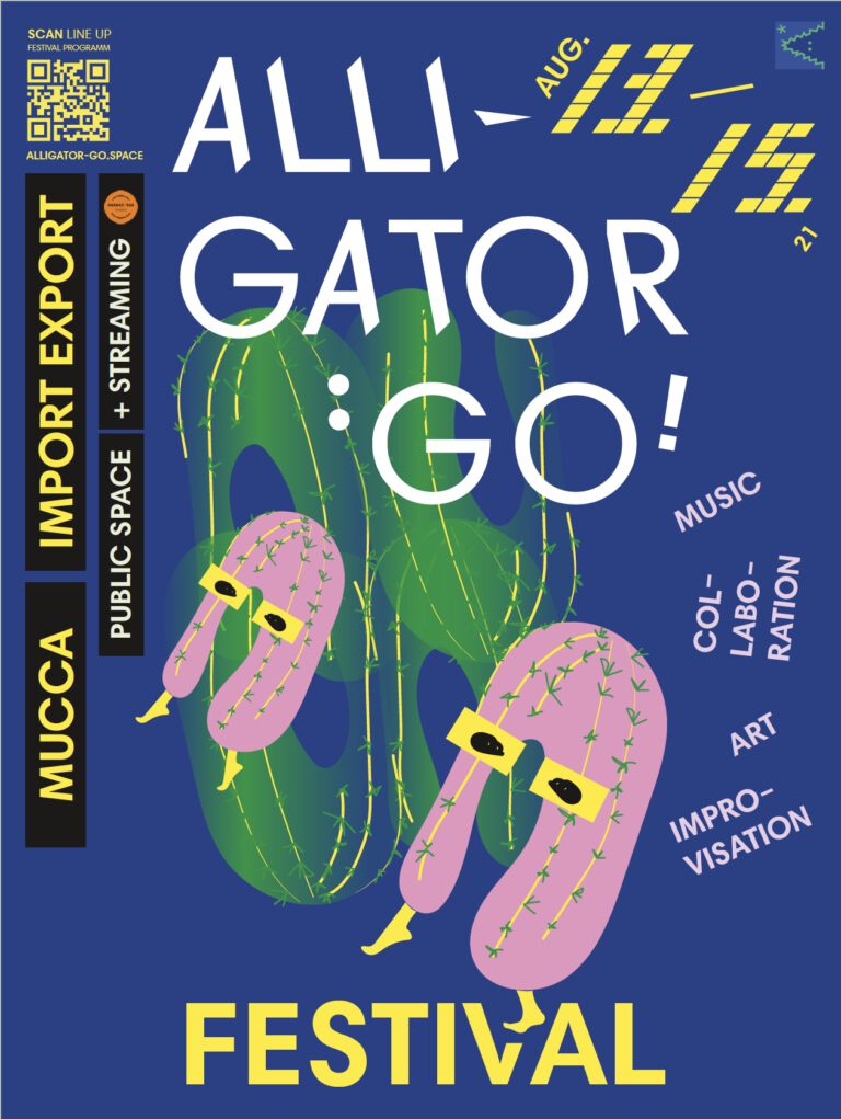Festival Plakat Alligator:Go Festival