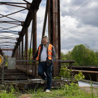 Bucket List: Benjamin David will die Braunauer Eisenbahnbrücke umbauen