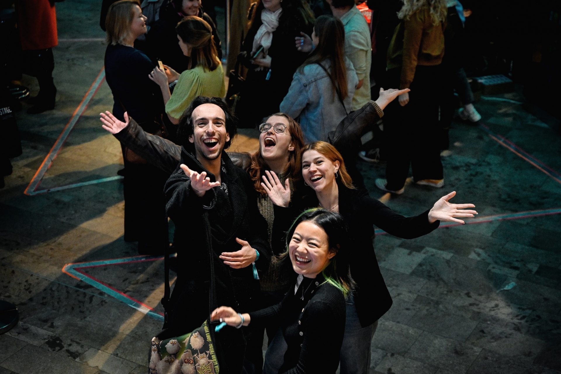 Festival-Atmosphäre in der HFF