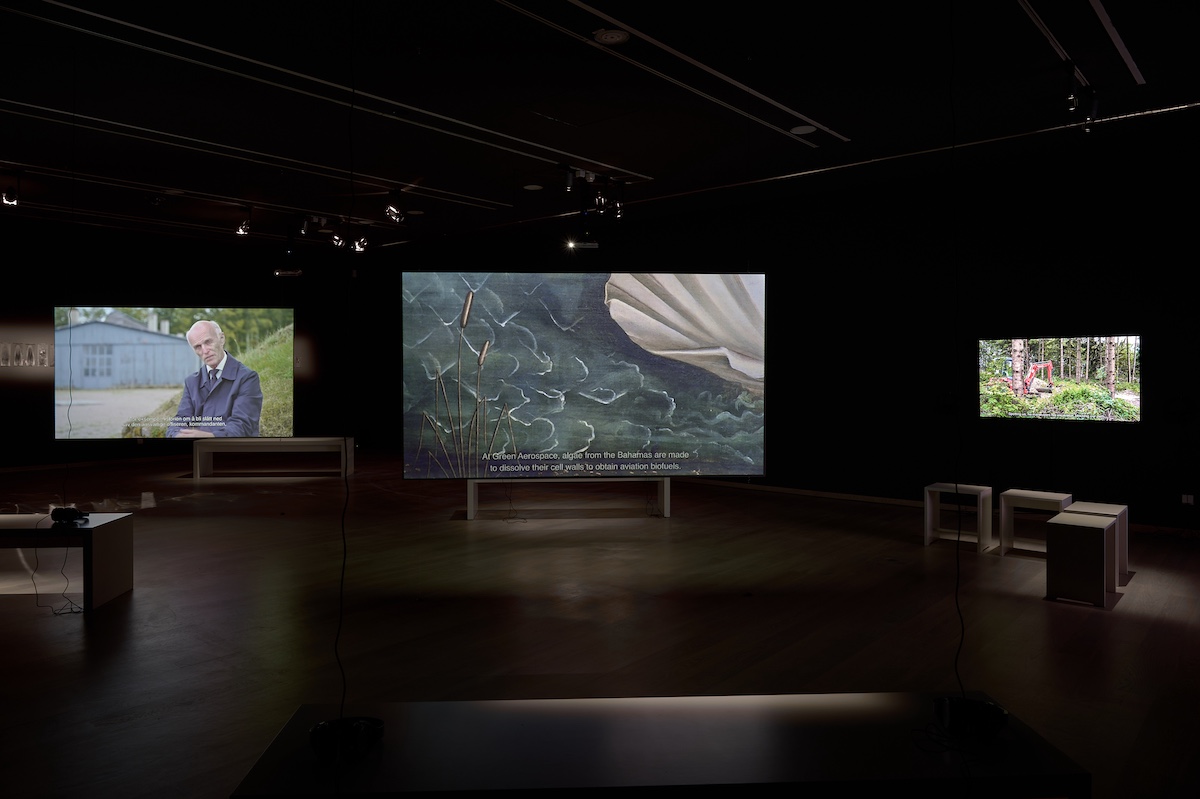 Ausstellungsansicht / Installation Shot, Franz Wanner. Eingestellte Gegenwarten / Franz Wanner. Suspended Presences / Städtische Galerie im Lenbachhaus und Kunstbau München / Lenbachhaus Munich, 2026. Foto / Photo: Ernst Jank