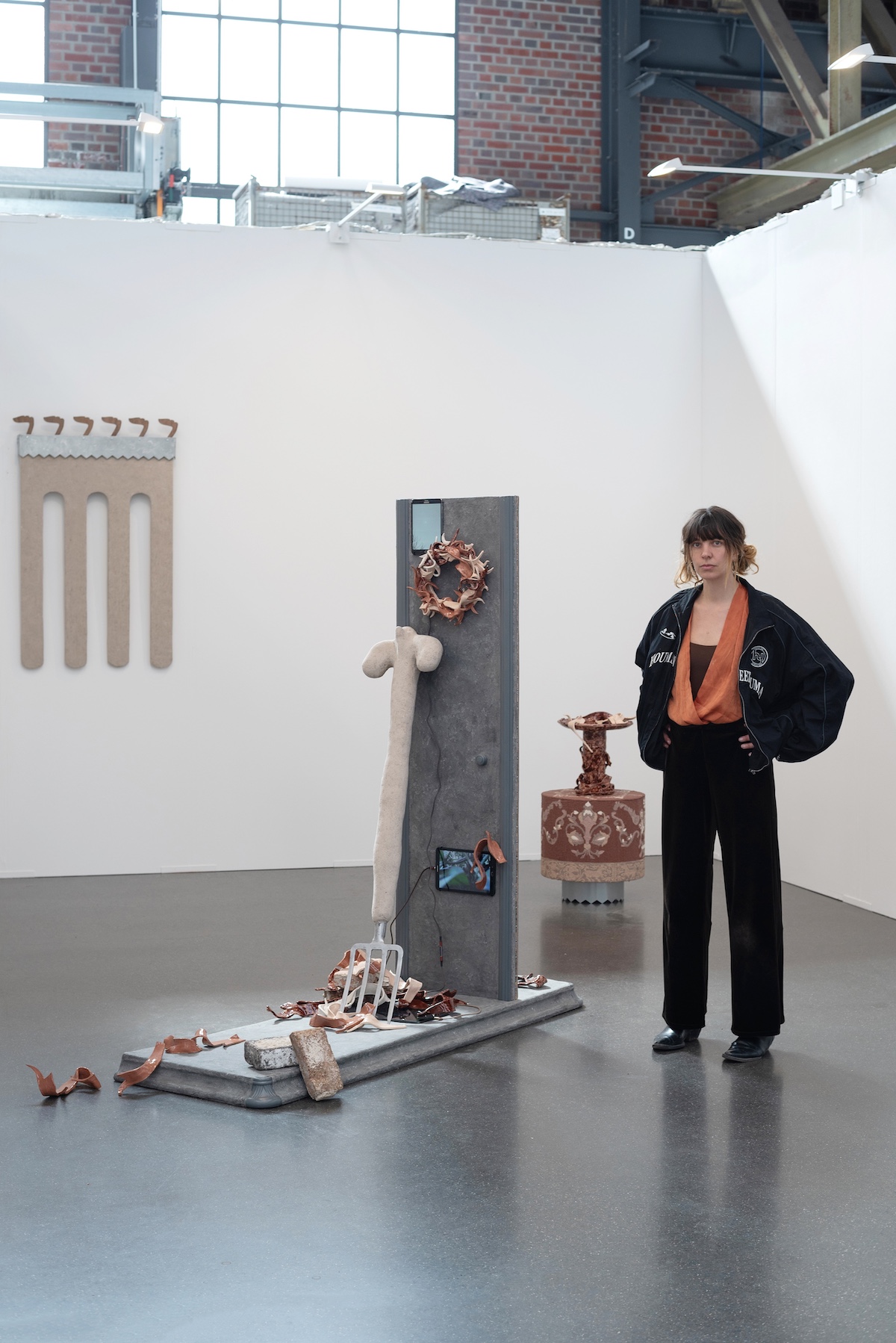 Sophia Mainka, Art Düsseldorf, Foto von Lu Zhang, 2026